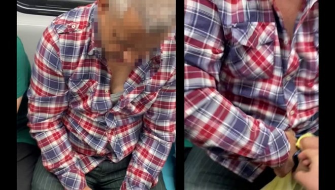 Metroda taciz iddiası! 54 yaşındaki adam gözaltına alındı