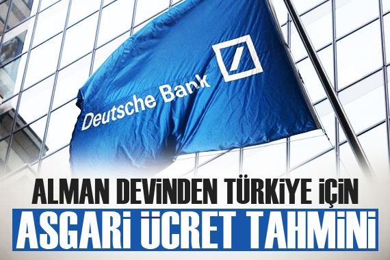Alman devinden Türkiye için asgari ücret tahmini