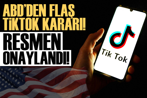 ABD den flaş TikTok kararı! Resmen onaylandı