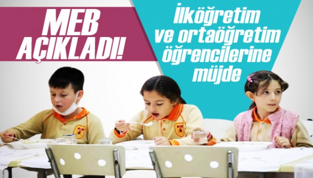 Milli Eğitim Bakanlığı'ndan 'ücretsiz yemek' açıklaması