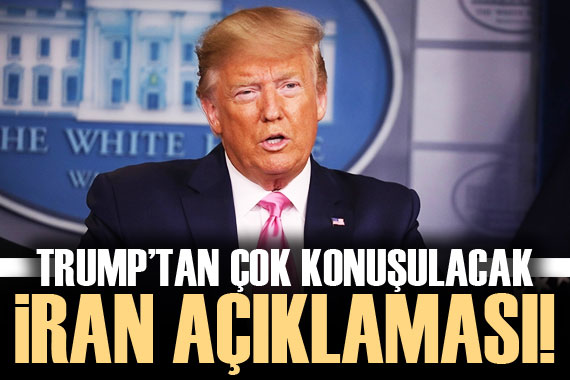 ABD Başkanı Trump tan  İran sorununu çözeceğim  mesajı