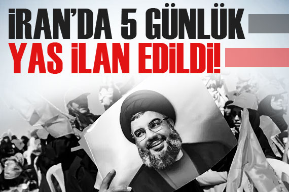 İran, Hizbullah lideri Nasrallah ın öldürülmesi nedeniyle 5 gün yas ilan etti