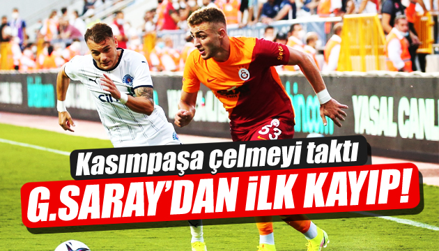 Galatasaray dan ilk kayıp!