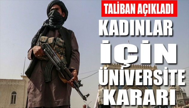 Taliban dan kadınlar için okul kararı