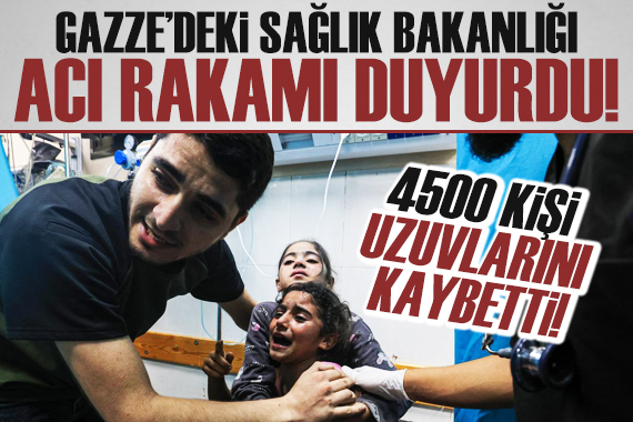 İsrail in Gazze deki saldırılarında 4 bin 500 kişi uzuvlarını kaybetti