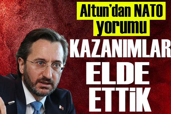 Altun: Kazanımlar elde ettik