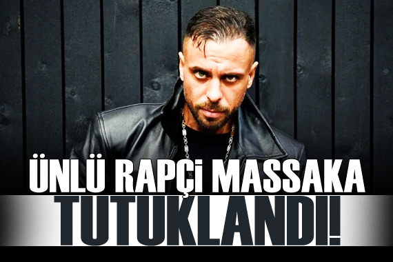 Ünlü rapçi ‘Massaka  tutuklandı