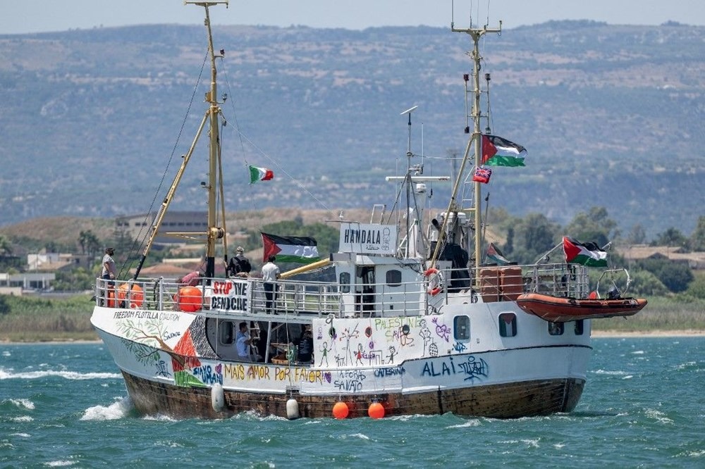 ‘Handala’ gemisi İtalya’dan Gazze için hareket etti