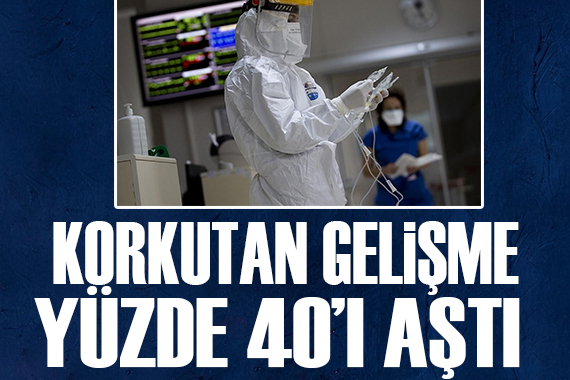 Koronavirüste korkutan gerçek! Yüzde 40 ı aştı