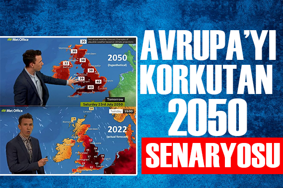 Avrupa yı korkutan 2050 senaryosu!