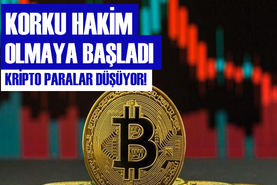 Kripto para sert düştü! Deprem sürüyor!