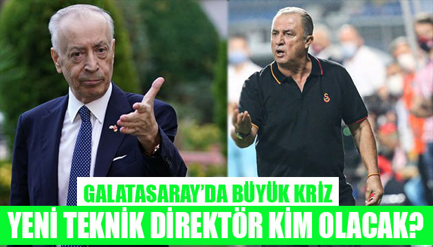 Galatasaray da büyük kriz