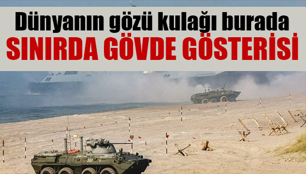 Rusya dan gövde gösterisi!