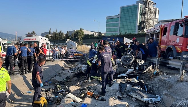 İzmit te 5 kişinin öldüğü kazada TIR sürücüsü tutuklandı