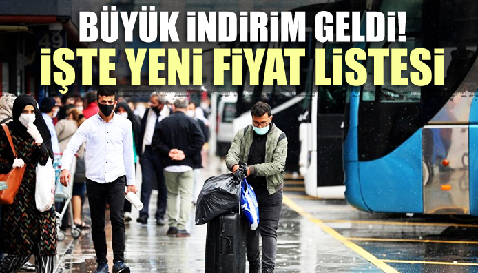 Büyük indirim geldi! İşte yeni fiyat tarifesi