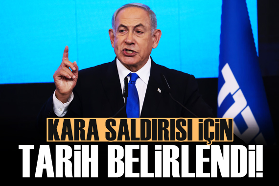 Netanyahu, Refah’a kara saldırısı için tarihin belirlendiğini söyledi