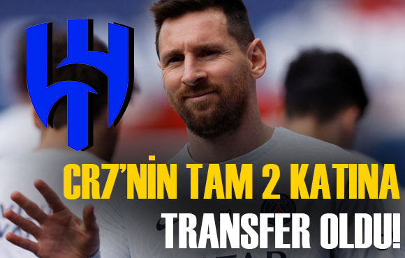 Lionel Messi de kervana katıldı! Cristiano Ronaldo nun 2 katına transferi tamamlandı