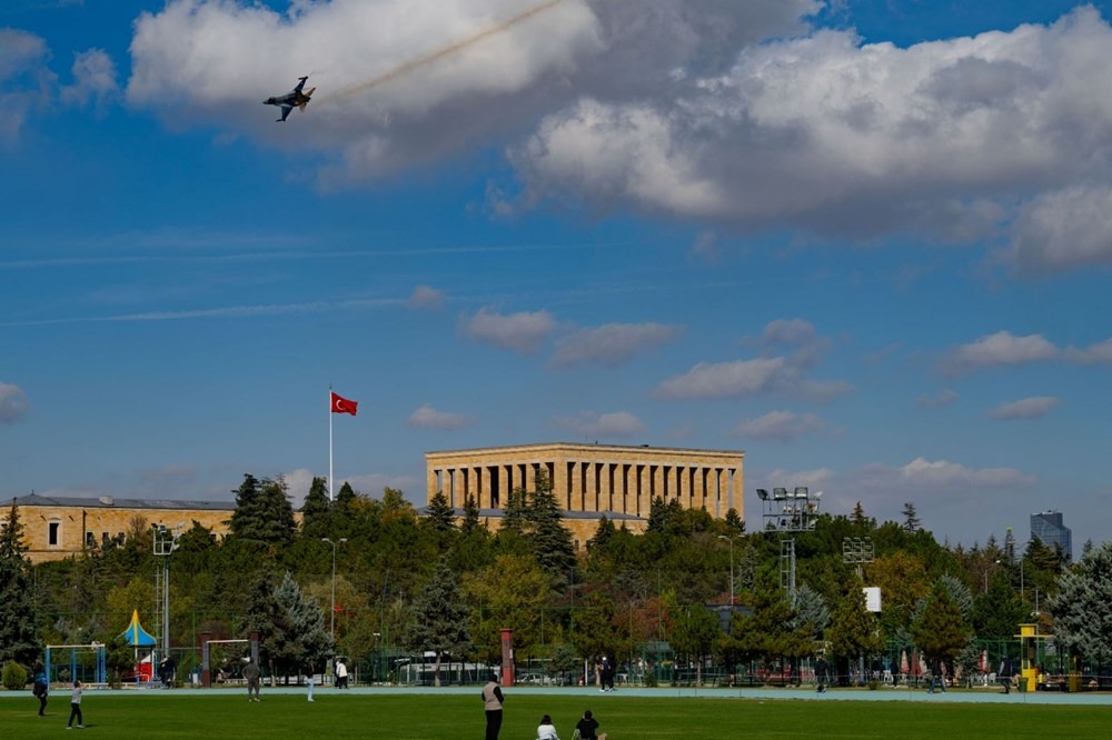 SOLOTÜRK ten Ankara da prova uçuşu