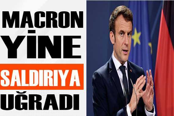 Macron a saldırı şoku!