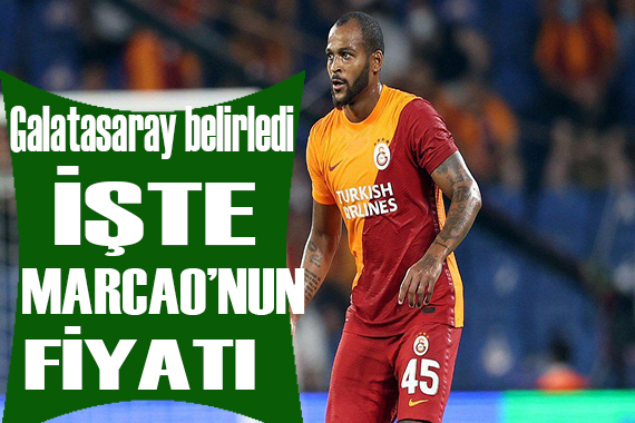 Galatasaray Marcao nun fiyatını belirledi!