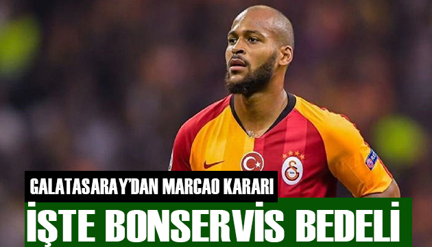 Galatasaray dan Marcao kararı