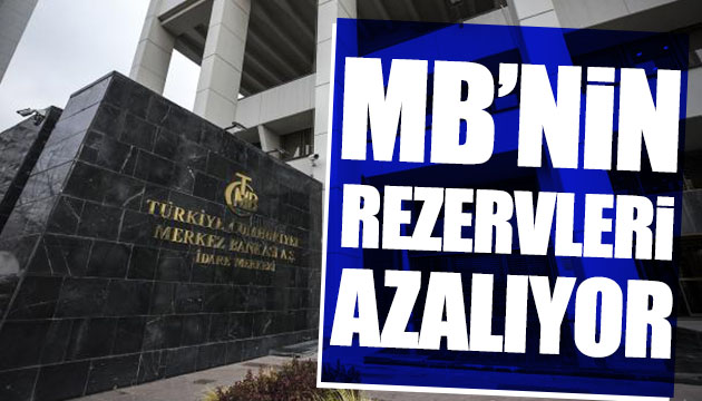 MB nin rezervleri azalıyor