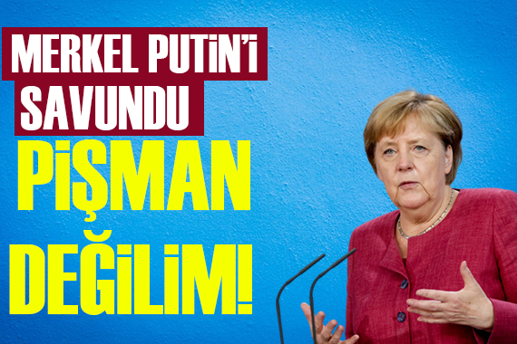 Merkel den kritik Putin açıklaması!