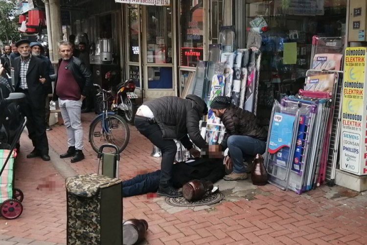 Küfürlü mesaj gönderdiği adam kurşun yağdırdı