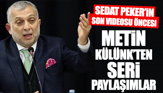 Metin Külünk ten seri paylaşımlar