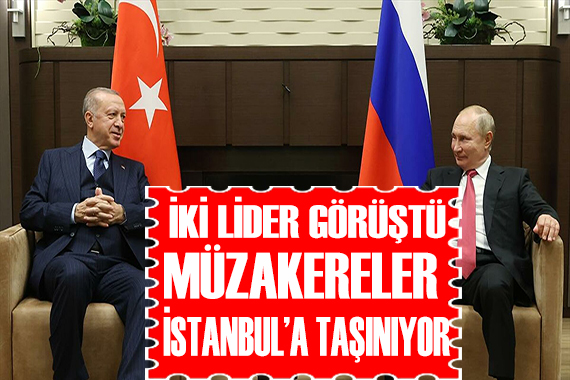 Erdoğan Putin le telefonda görüştü!