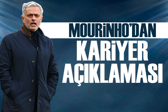 Jose Mourinho dan açıklamalar