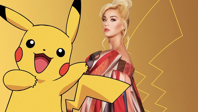 Katy Perry den Pikachu şarkısı!