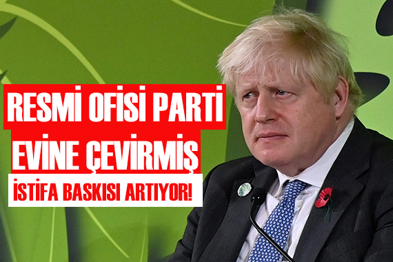 Boris Johnson a şok suçlama! Ofisi parti evine çevirmiş