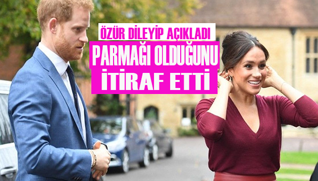 Meghan Markle den tarihi itiraf!