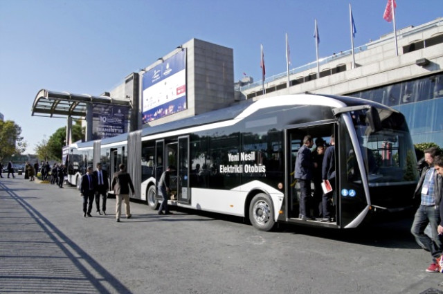 Yerli ve elektrikli otobüsler yola çıkıyor