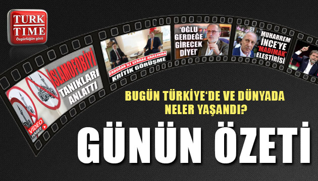 6 Eylül 2020 / Turktime Günün Özeti