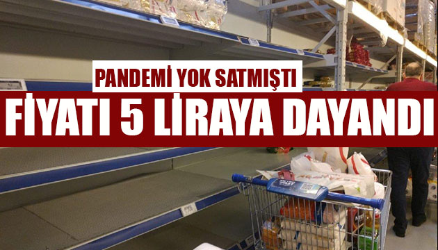 Pandemide yok satmıştı! Fiyatı zirve yaptı