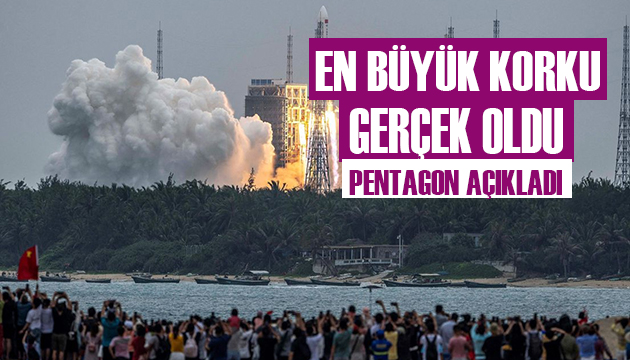 Pentagon açıkladı! Çin den dev hamle