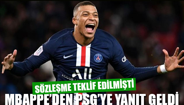 Mbappe PSG de kalacak mı?