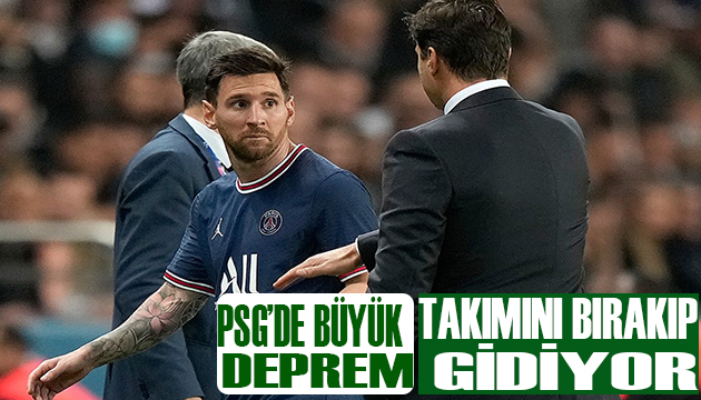 PSG de ayrılık depremi!