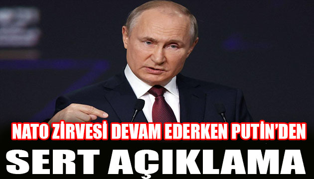 Putin den NATO ya sert tepki