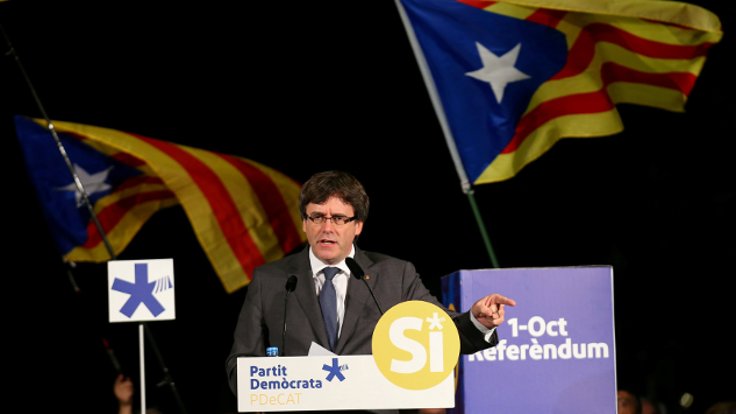 Puigdemont Katalonya yı Brüksel den yönetebilir