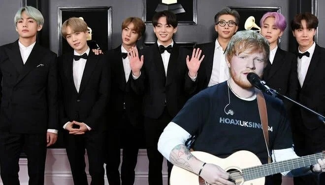BTS ile Ed Sheeran dan işbirliği