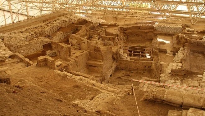 Çatalhöyük te ikinci mahalleye rastlandı