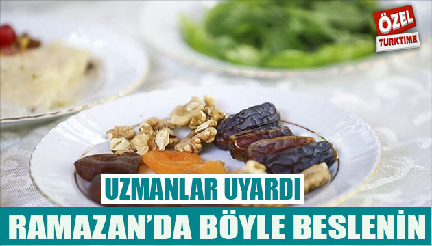 Uzmanlardan Ramazan uyarısı