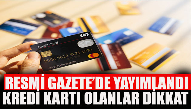 TCMB den kredi kartı azami faiz oranları kararı