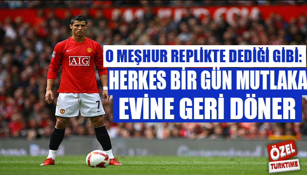Ronaldo yuvasına geri döndü