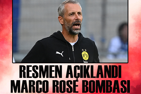 Resmen açıklandı! Marco Rose bombası