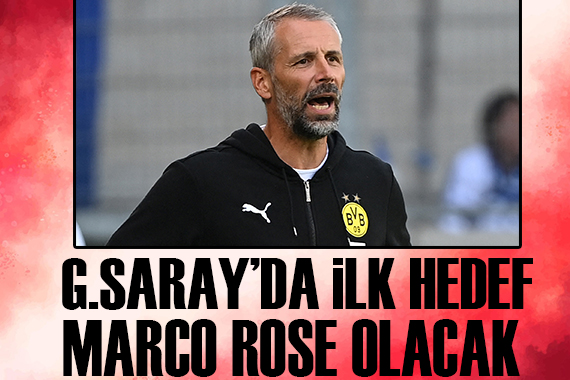 Galatasaray da ilk hedef Marco Rose