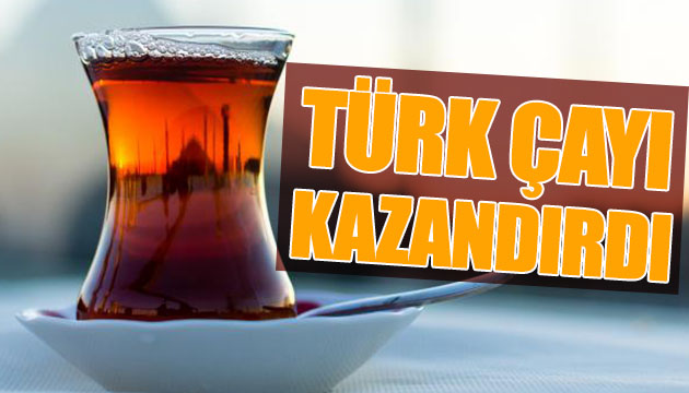 Türk çayı ihracatta kazandırdı